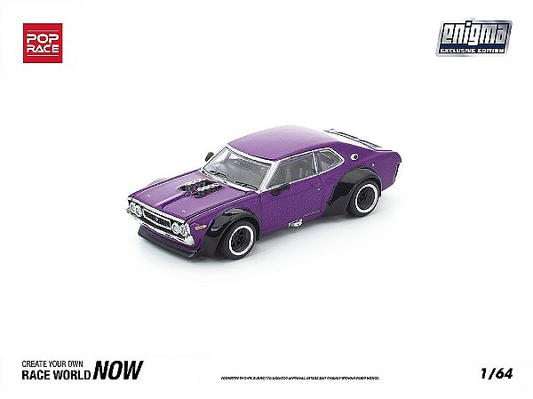 Pandem LAUREL C130 ENIGMA 1:64 POP RACE Purple