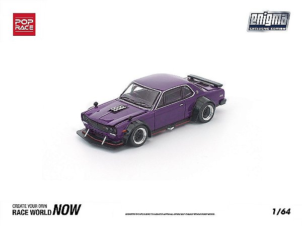 Pandem HAKOSUKA ENIGMA 1:64 POP RACE Purple