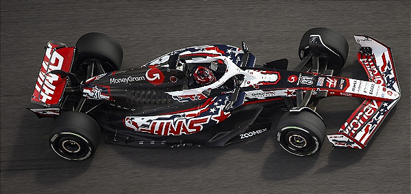 Fórmula 1 MoneyGram Haas F1 Team VF-25 Esteban Ocon GP EUA 2025 1:64 Spark