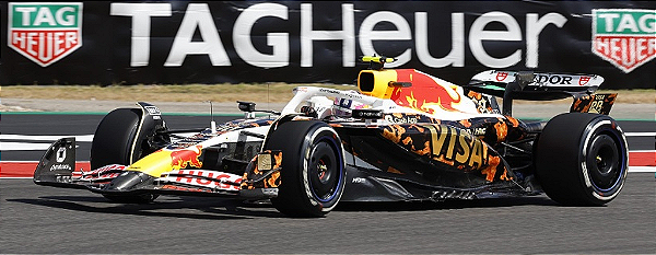 Fórmula 1 Racing Bulls VCARB 02 Visa Cash App Liam Lawson GP EUA 2025 1:64 Spark