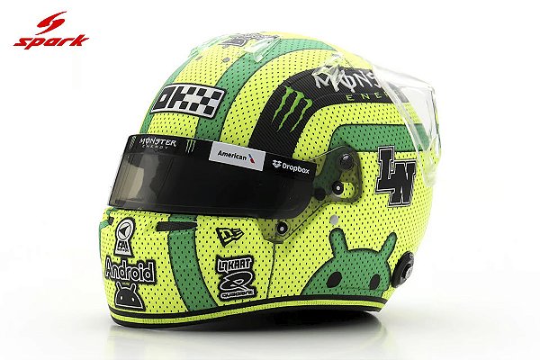 *** PRÉ-VENDA *** Capacete Lando Norris McLaren F1 Team GP EUA 2025 1:5 Spark PV023