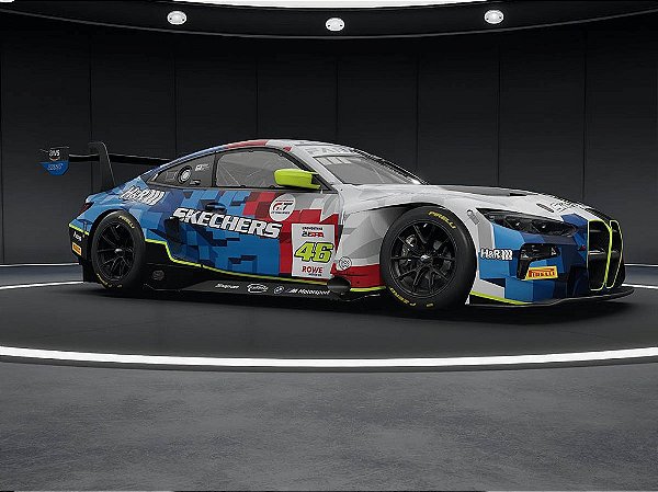 BMW M4 GT3 EVO #46 Valentino Rossi 24Hs Spa 2025 1:18 Spark