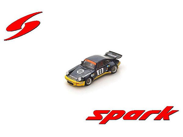 Porsche 911 Carrera RSR 3.0 No.68 24Hs Le Mans 1974 1:64 Spark