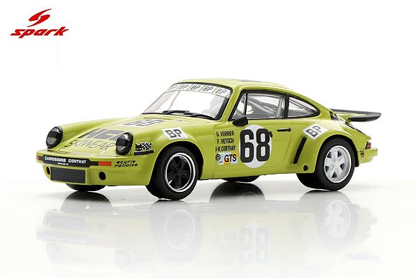 *** PRÉ-VENDA *** Porsche 911 Carrera RSR 3.0 No.68 24Hs Le Mans 1975 1:64 Spark PV023