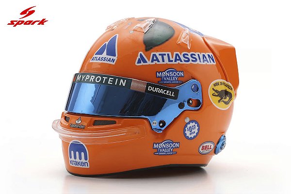 *** PRÉ-VENDA *** Capacete Alexander Albon Williams Racing Miami GP 2025 1:5 Spark PV023
