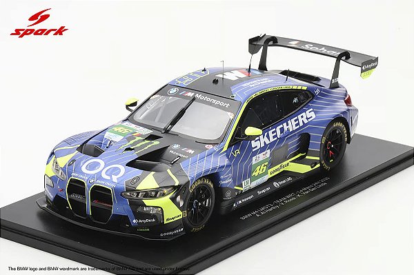 *** PRÉ-VENDA *** BMW M4 LMGT3 No.46 TEAM WRT 24Hs Le Mans 2025 1:18 Spark PV023