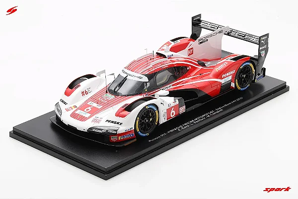 Porsche 963 No.6 PORSCHE PENSKE MOTORSPORT 2nd 24Hs Le Mans 2025 1:18 Spark