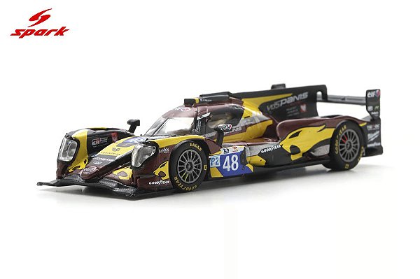 *** PRÉ-VENDA *** Oreca 07 Gibson No.48 VDS PANIS RACING 2nd LMP2 Class 24Hs Le Mans 2025 1:64 Spark PV023