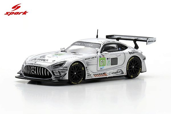 *** PRÉ-VENDA *** Mercedes AMG LMGT3 No.61 IRON LYNX 24Hs Le Mans 2025 1:64 Spark PV023