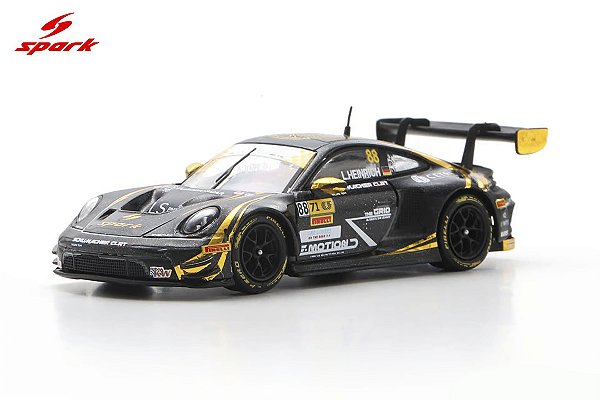 *** PRÉ-VENDA *** Porsche 911 GT3 R (992) Schumacher CLRT Racing Team FIA GT Macau 2024 1:64 Spark PV023