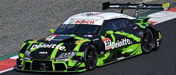 Toyota TOM'S GR Supra GT500 TGR TEAM Deloitte Super GT 2025 1:64 Spark