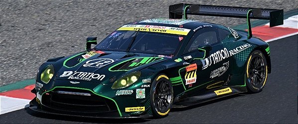 Aston Marting Vantage GT3 D'station Racing GT300 Super GT 2025 1:64 Spark