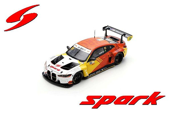 BMW M4 GT3 Team KRC 2nd FIA GT World Cup Macau 2024 Augusto Farfus 1:18 Spark