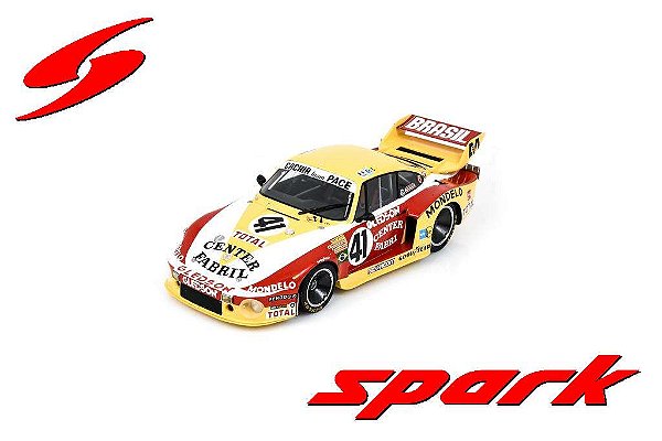 Porsche 935 7th 24Hs Le Mans 1978 1:18 Spark