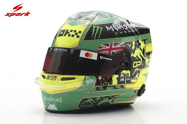 *** PRÉ-VENDA *** Capacete Oscar Piastri GP Austrália 2025 McLaren F1 Team 1:5 Spark PV023