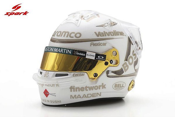 *** PRÉ-VENDA *** Capacete Fernando Alonso GP China 2025 Aston Martin Aramco F1 Team 1:5 Spark PV023