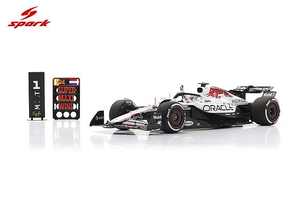 *** PRÉ-VENDA *** Fórmula 1 Oracle Red Bull Racing RB21 Max Verstappen Winner GP Japão 2025 1:18 Spark PV023