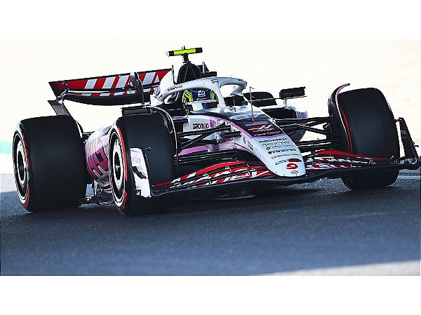 Fórmula 1 MoneyGram Haas F1 Team VF-25 Oliver Bearman GP Japão 2025 1:64 Spark