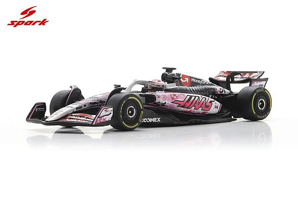 *** PRÉ-VENDA *** Fórmula 1 MoneyGram Haas F1 Team VF-25 Esteban Ocon GP Japão 2025 1:64 Spark PV023