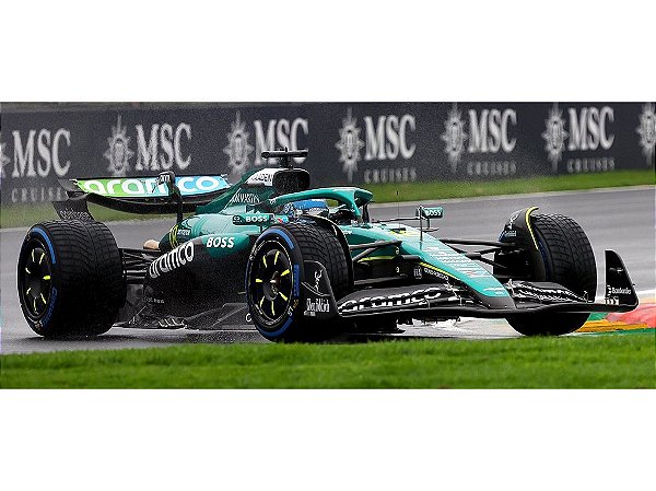 Fórmula 1 Aston Martin Aramco AMR25 Lance Stroll 6th GP Austrália 2025 1:64 Spark