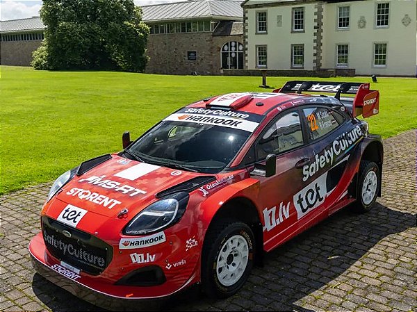 *** PRÉ-ORDER *** Ford Puma Rally1 Hybrid M.Sesks / R.Francis Delfi Rally Estonia 2025 1:18 Solido