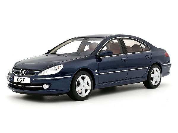 Peugeot 607 3.0 V6 Phase 2 2008 1:18 OttOmobile Azul