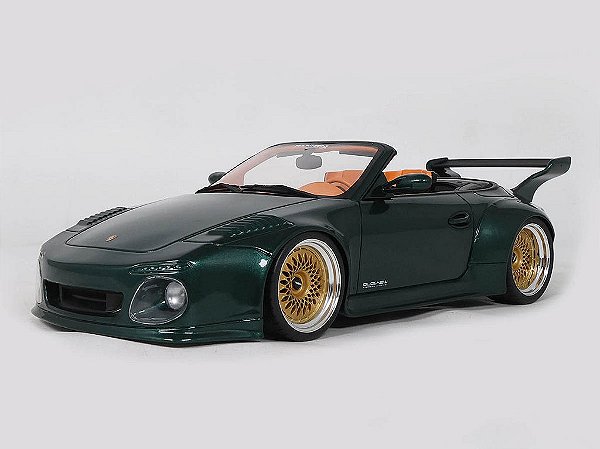 Porsche 911 (997) Old & New Tokyo Auto Salon 2024 1:18 GT Spirit Verde