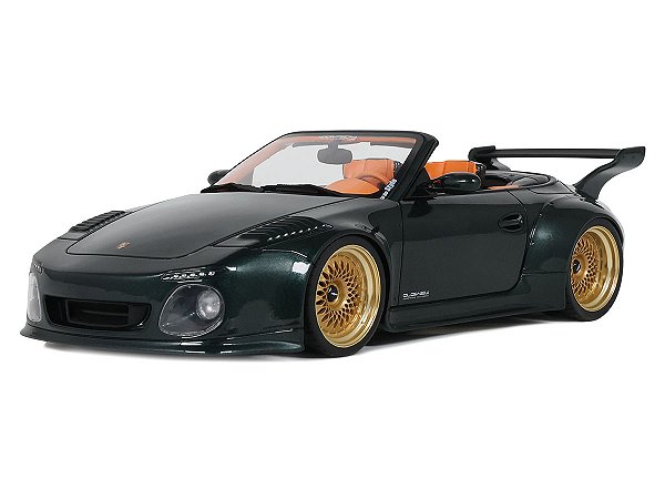 *** PRÉ-VENDA *** Porsche 911 (997) Old & New Tokyo Auto Salon 2024 1:18 GT Spirit Verde