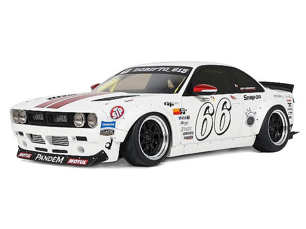 Nissan Silvia S14 BOSS ROCKET BUNNY 2024 1:18 OttOmobile Branco