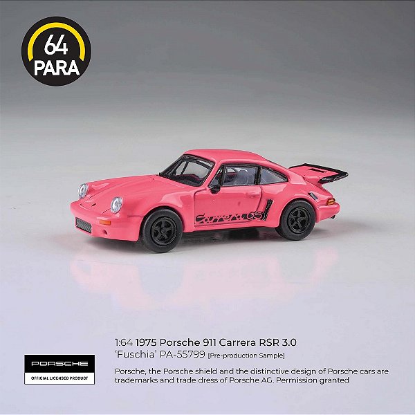 *** PRÉ-ORDER *** Porsche 911 Carrera RSR 3.0 1974 1:64 PARA64 Fúcsia