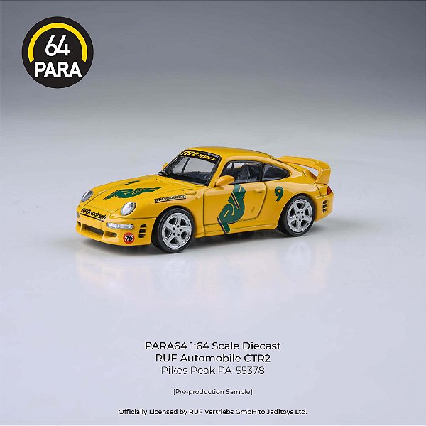 *** PRÉ-ORDER *** RUF CTR2 Pikes Peak 1:64 PARA64 Amarelo