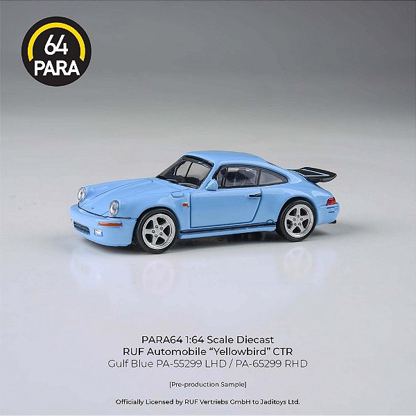 *** PRÉ-ORDER *** RUF CTR 1987 1:64 PARA64 Azul