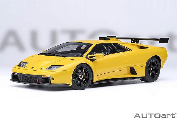 Lamborghini Diablo GT-R 1:18 Autoart Amarelo