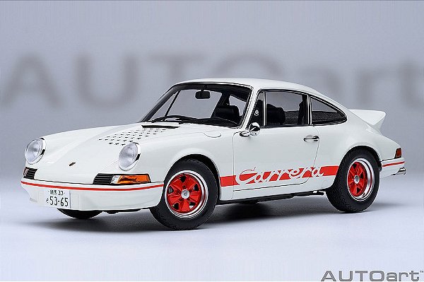 Porsche 911 Carrera 2.7 RS Circuit Wolf 1:18 Autoart Branco