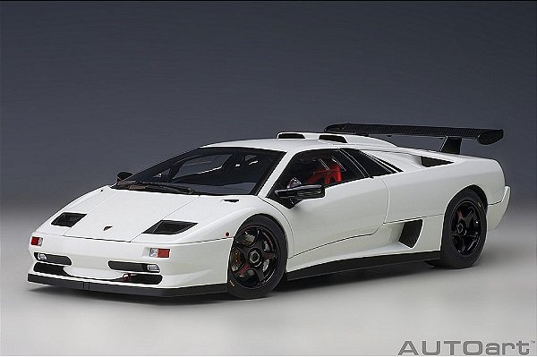 Lamborghini Diablo SV-R 1:18 Autoart Branco