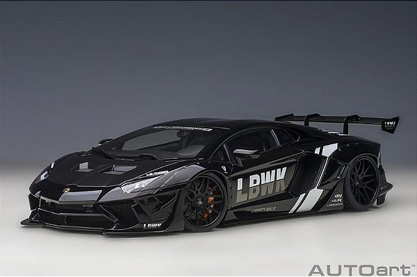 Lamborghini Aventador Limited Edition LB-Works 1:18 Autoart Preto