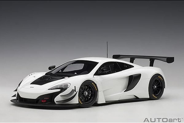 McLaren 650S GT3 1:18 Autoart Branco