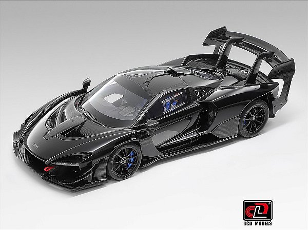 McLaren Senna GTR 1:18 LCD Models Preto