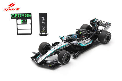 Fórmula 1 Mercedes AMG PETRONAS W17 George Russell Winner GP Austrália 2026 1:18 Spark