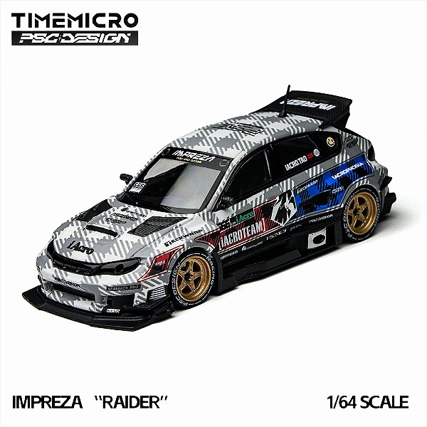 *** PRÉ-ORDER *** Subaru Wing Panthera Pardus Raid IAcroteam PSC-TM 1:64 TimeMicro