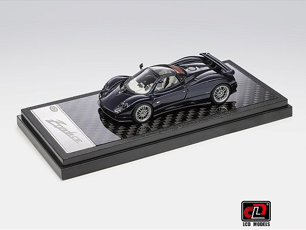 *** PRÉ-ORDER *** Pagani Zonda C12 1:64 LCD Models Azul