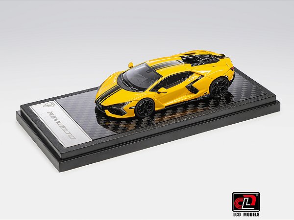 *** PRÉ-ORDER *** Lamborghini Revuelto 1:64 LCD Models Amarelo