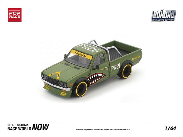 *** PRÉ-ORDER *** Pandem 620 Fighter Green ENIGMA 1:64 POP RACE