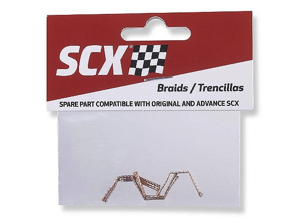 Tranças de Cobre 1:32 SCX – Peças para Autorama