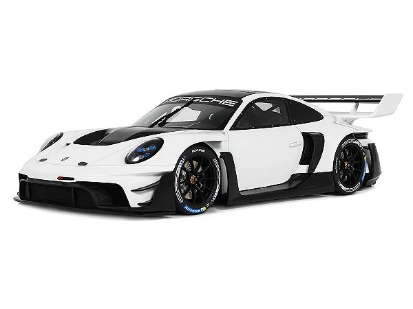 *** PRÉ-ORDER *** Porsche 911 (992.1) GT3 R Rennsport 2023 1:18 GT Spirit Branco