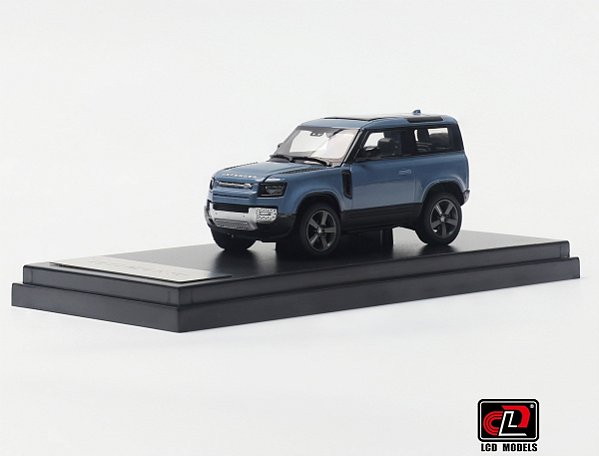 *** PRÉ-ORDER *** Land Rover DEFENDER 90 1:64 LCD Models Azul