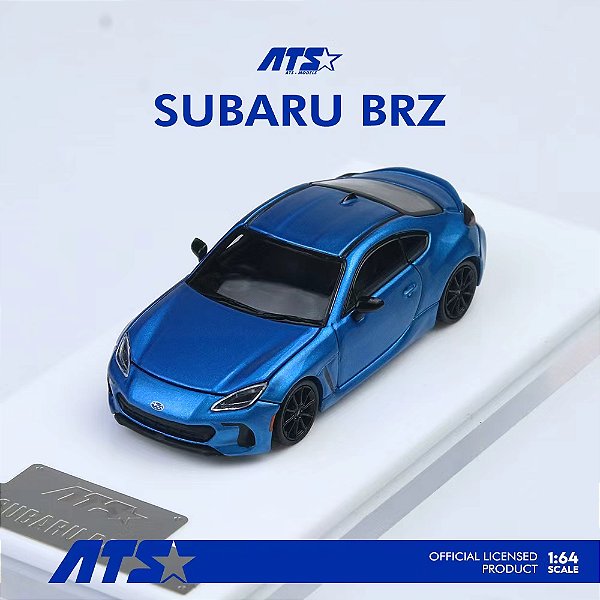 *** PRÉ-ORDER *** Subaru BRZ 1:64 ATS Models Azul