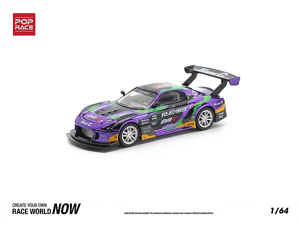 *** PRÉ-ORDER *** Eva RT Test Type-01 Pop Race RE Super G Time Attack 1:64 POP RACE