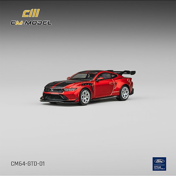 *** PRÉ-ORDER *** Ford Mustang GTD Chroma Flame 1:64 CM Model