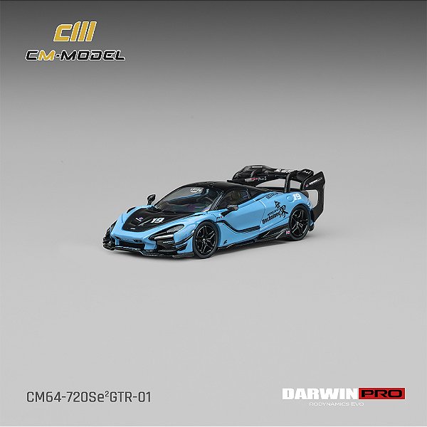 *** PRÉ-ORDER *** DarwinPRO 720Se²GTR-01 1:64 CM Model Azul